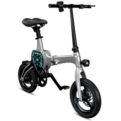 14 inç Küçük Boyutlu Sürüş Güçlendirici Pil Katlanır Elektrikli Bisiklet Bisiklet Lityum Pil Ce LCD Alüminyum Alaşım