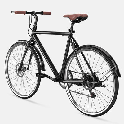 9 Hız Attırıcı ile Hafif Retro Stil Elektrikli Bisiklet 27in