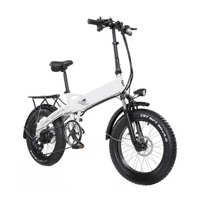 20 inç Katlanır Lityum Pil Destekli Değişken Hızlı Arazi Kar Elektrikli Araç Motorlu Elektrikli Bisiklet