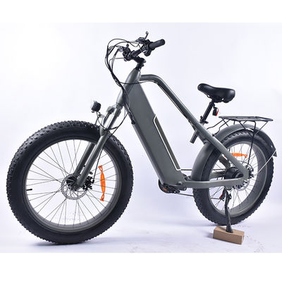 26in Yağ Lastik Elektrikli Avcılık Bisikleti 1000w KMC Zincirli Alaşımlı Çerçeve