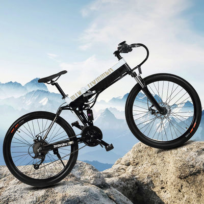 26 Çoklu Uygulama için Elektrikli Katlanır Dağ Bisikleti 23kg Net Ağırlık