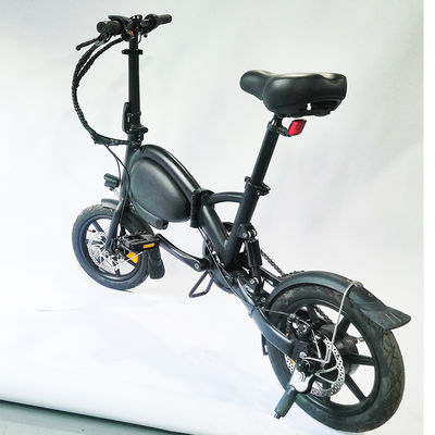 Oval Pil Katlanır Mini Cep Elektrikli Bisiklet 14 İnç hibrit katlanır elektrikli bisiklet