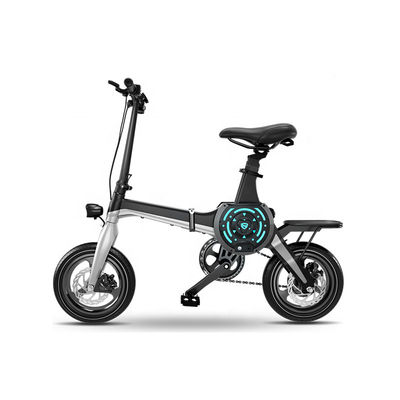 Yetişkinler için Elektrikli Bisiklet 450W eBike, 18,6 MPH'ye kadar 28 Kilometre 14 inç Hava Dolgulu Lastikler