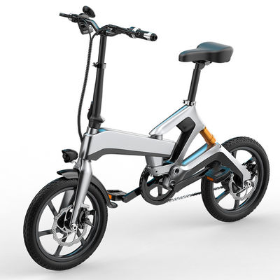 36v 350w 500w Pil 20kg Yetişkin 16 İnç Katlanabilir Ebike Elektrikli Katlanır Bisiklet Bisikleti