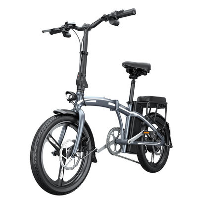 20 İnç Elektrikli Bisiklet Çelik Çerçeve Çatal 48V 250W Shimano 7 Hız Katlanır E Bisiklet Elektrikli Bisiklet