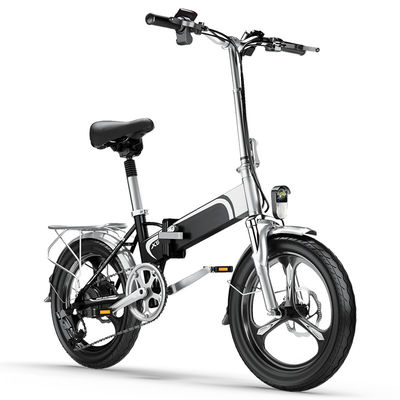 7speed En Hafif Katlanır E Bisiklet, Ultra Hafif Elektrikli Katlanır Bisiklet 36V