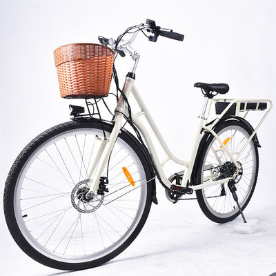 0.5KW Hafif Bayan Elektrikli Bisiklet, ODM Kadın Elektrikli Bisikletle Adım Adım