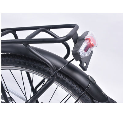 6Speed ​​​​Hafif Bayan Elektrikli Bisiklet, 25km / H Sepetli Elektrikli Bayan Bisikleti