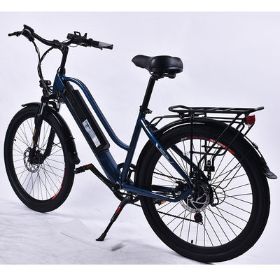 36V Şehir Banliyö Elektrikli Bisiklet, 7Speed ​​​​Paslanmayan Elektrikli Bisiklet City Cruiser