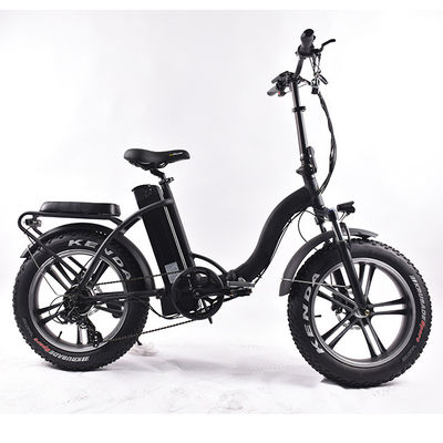 ODM Yağ Lastik Katlanır Elektrikli Bisiklet 6 Hız Attırıcı 30KMH
