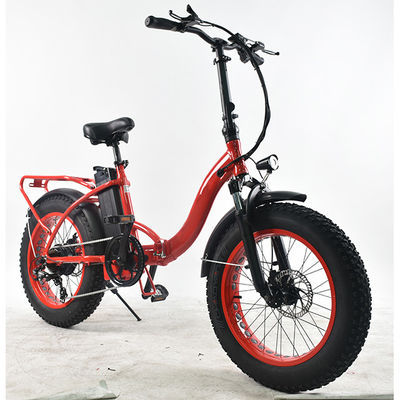 8A Lityum Pil Shimano Dişli ile 30KG Yağ Lastik Elektrikli Katlanır Bisiklet
