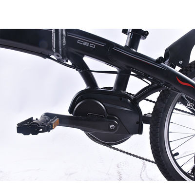 Bafang Orta Tahrik Motorlu 20 İnç Ultra Hafif Elektrikli Katlanır Bisiklet 0.25KW