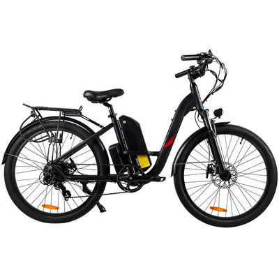 48V Kadın Hafif Elektrikli Bisiklet Multigear Alüminyum Alaşımlı Çerçeve